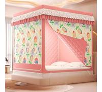 Tente d'hiver intérieure isolée avec Chauffage, auvent de lit matelassé en Fibre de polyuréthane, Structure en Fer forgé thermolaqué Auto-assemblable, Convient pour Un lit ou Un Sol