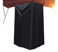Tente d'Intimité pour Bateau,Tente Cabine de Changement pour Ponton | Abri Résistant avec Fermeture à Glissière pour Hommes, Femmes, Adolescents et en Voyage, Plage et Camping