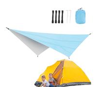 Tente d'ombrage à voile - Léger et blindant aux rayons UV - Tissu imperméable pour extérieur, terrasse - pour plage, extérieur, jardin, cour, porche, pont, pergola, camping, pique-nique, sorties