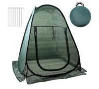 Tente d'ombrage pliable à fermeture éclair en maille respirante 71,1 x 71,1 x 81,3 cm | Tente de protection des plantes d'extérieur | Filet de serre pour semis, légumes, fruits, fleurs, arbustes