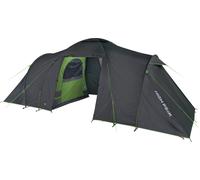 Tente dôme High Peak Como 6.0 (gris foncé/vert, avec 2 chambres, modèle 2022)