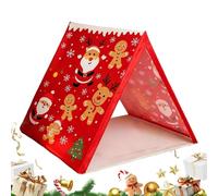 Tente en D'épices - Maison De Jeu Triangulaire Interactive, Tente D'intérieur pour Bébé | Maison De Jeu Sensorielle pour Salle De Jeux, Camping dans La Cour, Fête, Coin De Lecture