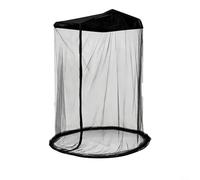 Tente en maille, 160 x 82 x 89 cm, couverture portable en maille de pêche, auvent imperméable avec double fermeture éclair, écran pour camping