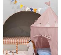3 Sprouts – Tente de jeu enfant – Tissu recyclé, intérieure et extérieure – Rose