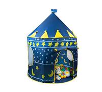 CUBBY Tente pour enfant en forme de château Bleu