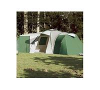 Tente familiale à dôme 12 personnes vert imperméable