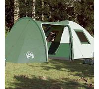 Tente Familiale à Dôme 6 Personnes Auvent Abri Jardin Orange Imperméable vidaXL