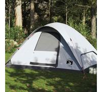 Tente Familiale à Dôme 6 Personnes Auvent Abri Randonnée Imperméable vidaXL