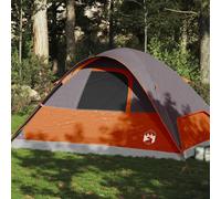 Tente Familiale à Dôme 6 Personnes Auvent Abri Randonnée Imperméable vidaXL