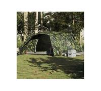 Tente familiale à dôme 6 personnes camouflage imperméable