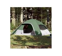 Tente familiale à dôme 6 personnes vert imperméable
