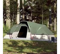 vidaXL Tente familiale à dôme 9 personnes imperméable verte 94563