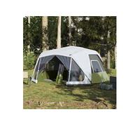 Tente familiale avec LED 10 personnes libération rapide
