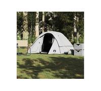 Tente familiale cabine 6 personnes tissu occultant imperméable tente vidaXL