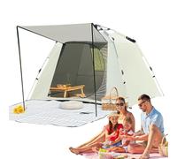 Tente Familiale de Camping, 2-3 Personnes Imperméable et Pliable, Tente à Ouverture Instantanée, pour Pique-Nique Randonnée Pêche Alpinisme Et Sac À Dos