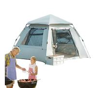 Tente Familiale de Camping, 2-3 Personnes Imperméable et Pliable, Tente à Ouverture Rapide pour Le Camping, pour Pique-Nique Randonnée Pêche Et pour Adultes Adolescents Couples