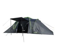 Skandika Tente dôme Daytona XXL 6 Personnes | Tente familiale avec 3 cabines de Couchage, Colonne d'eau 3000 mm, Hauteur 195 cm, moustiquaires, Store banne | Tente de Camping pour Famille, Amis