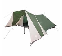 Tente familiale pour 12 personnes avec véranda élargie, imperméable et robuste, tente autoportante en polyester, idéale pour le camping et les aventures en plein air