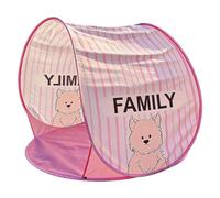 Tente Familiale - Tente De Plage | Abri Solaire Portable, Pare- Étanche À Installation Rapide De 200 Cm, Auvent Extérieur Pliable avec Conception De Fenêtre | Équipement De Camping De Voyage