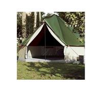 Tente familiale tipi 10 personnes vert imperméable