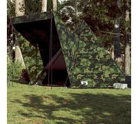 vidaXL Tente familiale tipi 6 personnes camouflage imperméable 4009444