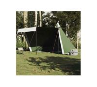 Tente familiale tipi 6 personnes vert imperméable