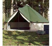 vidaXL Tente tipi familiale 6 personnes verte imperméable