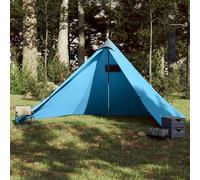 Tente familiale tipi 7 personnes vert imperméable tente abri de camping vidaXL