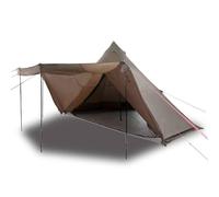 Tente familiale tipi pour 6 personnes, vert, imperméable