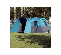 Tente Familiale Tunnel 16 Personnes Imperméable Abri Camping Jardin vidaXL