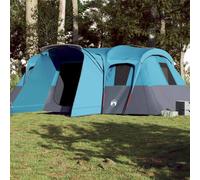 vidaXL Tente familiale tunnel 94708 - 16 personnes, bleu, imperméable