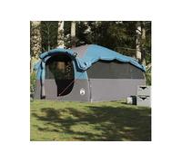 Tente familiale tunnel 6 personnes bleu imperméable