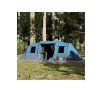 Tente familiale - vidaXL - Tunnel 6 personnes - Imperméable - 2 chambres - E-port