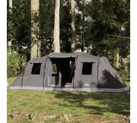 vidaXL Tente de camping tunnel 4 personnes marron imperméable, tente, abri de camping, abri de jardin, tente de jardin, abri 4009414