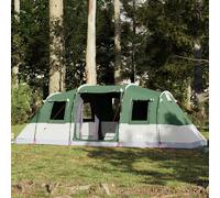 Tente familiale tunnel 6 personnes camouflage imperméable tente vidaXL