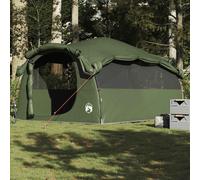 Tente familiale tunnel 6 personnes vert imperméable tente vidaXL