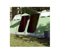 Tente familiale tunnel 8 personnes vert imperméable