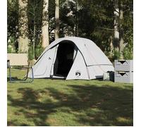 vidaXL Tente familiale cabine 6 personnes – tissu occultant, imperméable – Noir