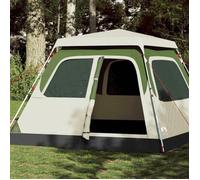 Vidaxl Tente Familiale À Dôme 6 Personnes Vert Libération Rapide