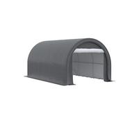Carport Outsunny - 5 x 3 m - Auvent abri de stockage - Gris