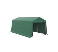 Outsunny Tente Garage carport 6 x 3 m Acier galvanisé Robuste PE Haute densité 180 g/m² imperméable Anti-UV - Vert