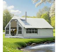 Tente Gonflable 6 à 8 Personnes | Tentes de Camping gonflables d'extérieur avec Pompe, tentes gonflables Multi-pièces pour 6 à 8 Personnes, tentes de Glamping pour campings familiaux 4 Saisons