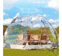 Tente gonflable à bulles 3,6 m Premium Igloo Dome Abri de jardin pour 3 à 6 personnes Serre instantanée Weather Pod pour fête camping