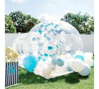 Tente gonflable à bulles - dôme panoramique entièrement transparent pour une utilisation en extérieur, idéal pour les décorations de vacances et les expositions