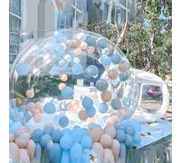 Tente gonflable extérieure à bulles avec ventilateur pour fêtes et événements dans le jardin