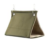 Tente hamac pour oiseaux, lit pour cage à suspendre avec trou de regard, nichoir pliable pour perruches, inséparables, calopsittes, conures et petits perroquets, accessoires de cage d'intérieur
