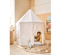 Tente hexagonale bois FSC® blanc TU