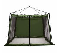Tente intérieure avec toit, stockage vert, 303 x 303 x 196 cm, taffetas