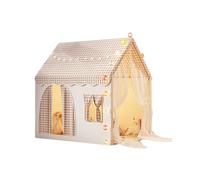 Tente maison de jeu d'intérieur blanc