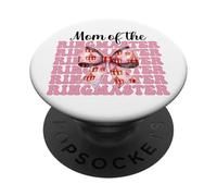 Tente Mom of The Ringmaster Mama Circus Carnaval Fête des Mères PopSockets PopGrip Adhésif